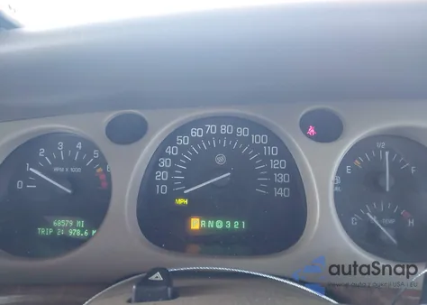 2001 Buick Lesabre Limited from USA, damaged, VIN 1G4HR54K91U133959